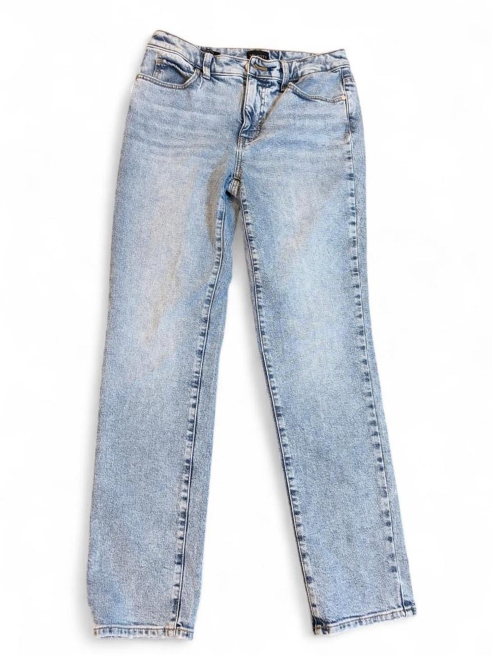Talbots mom jeans Light Wash Straight-Leg Jeans